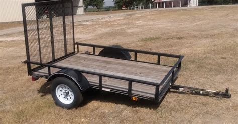 Capacity 4 ft. . Tractor supply trailer rental sizes